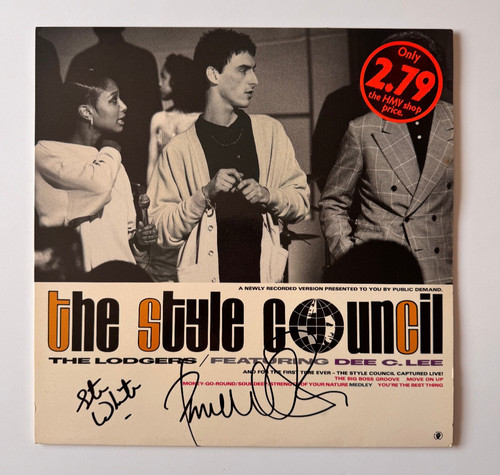 Paul weller steve - paul, white