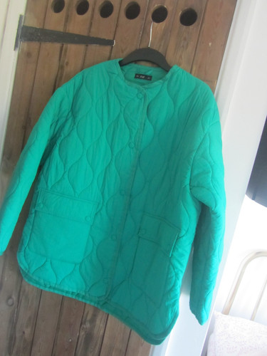 Bright green quilted - f&f,