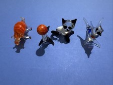 Murano-Style Glass Animals –