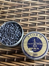 VINTAGE BSA STORM PELLETS .177 Full Tin 500