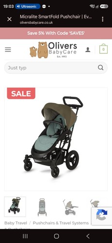 Micralite pushchair - micralite,