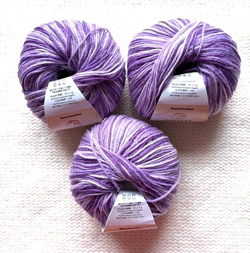 Balls 50g fancy wool blend - x,