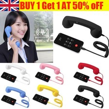 Type C Retro Radiation Proof Telephone Handset Phone Receiver for Type C Device