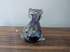 Murano Glass Cat Figurine