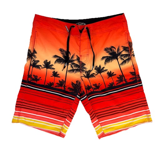 Palm wave board shorts mens - wave,