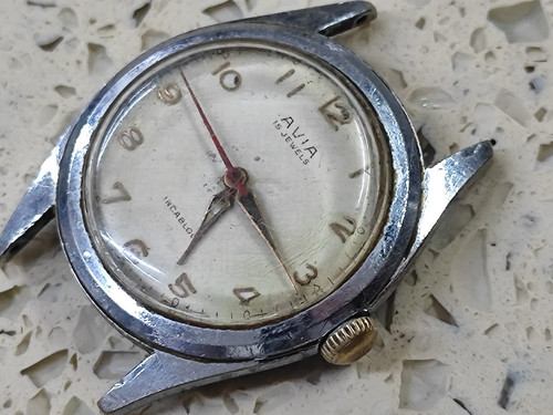 1950 vintage avia watch cal - 1950,