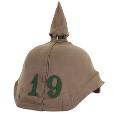 Reproduction WW1 Pickelhaube Felt Regiment Numbers and Letters - Green