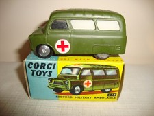 CORGI 414 BEDFORD MILITARY AMBULANCE - EXCELLENT in original BOX