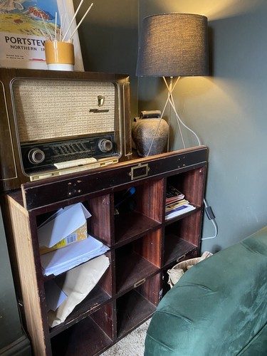 Two identical wooden vintage - identical,