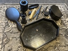 Vintage ebony 12 piece