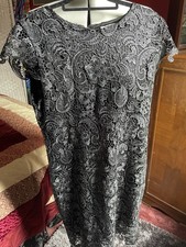 Pippa Dee Black & Silver Lace