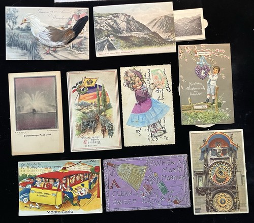 Postcard lot novelty - postcard,