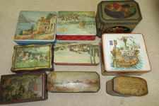 Biscuit tin box storage - tin,