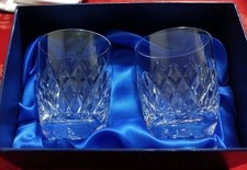Waterford Crystal "Coleen" 120ml Whiskey Tumbler Set of 2 In Box