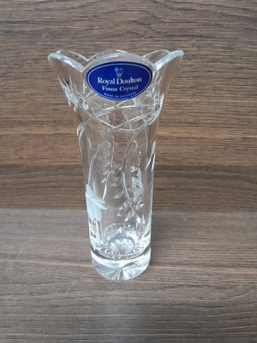 Royal doulton crystal - doulton, vase