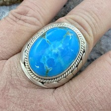 Native American Sterling Oval