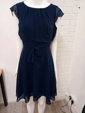 Billie & Blossom Navy Knee Length Dress Size 12 Petite