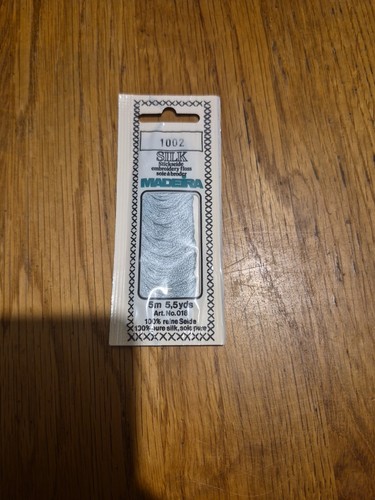 Madeira silk embroidery floss - silk,