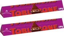 2 x TOBLERONE Milk, White