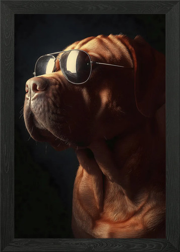 Labrador dog with sunglasses - labrador,
