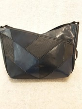 Desigual Women's Bag. Mosaic Cross Body Blue Harry Mini. Patchwork Style Unusual