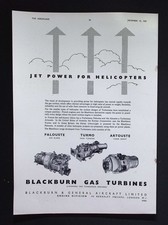 Original 1957 Advert Blackburn