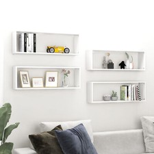  4x Wall  Shelf Home Bedroom