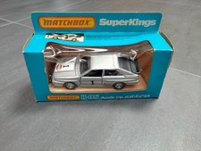 Matchbox Lesney Superkings No. K-95 - Audi Quattro - silver diecast car - Boxed
