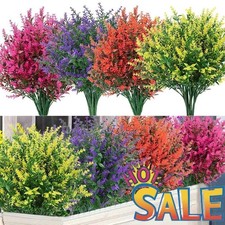 8 Bundles Artificial Flowers