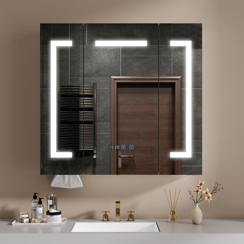 Large led bathroom mirror - large,