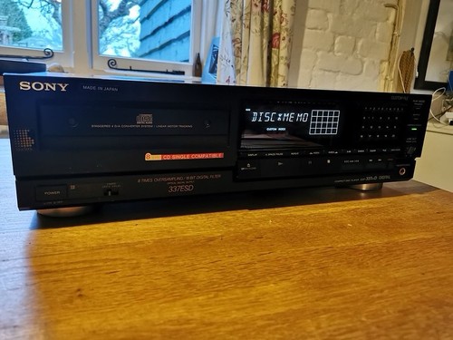 Sony cdp 337esd player - sony, cd