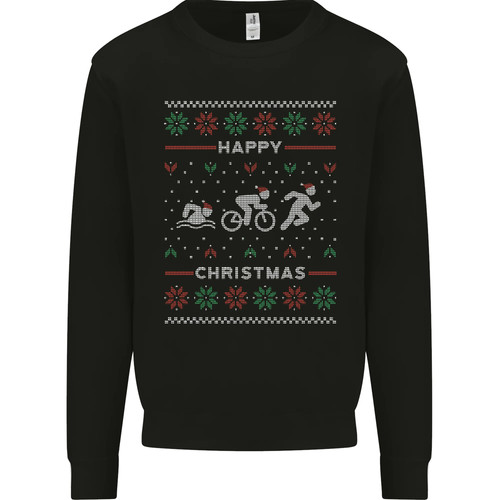Christmas triathlon funny - christmas,