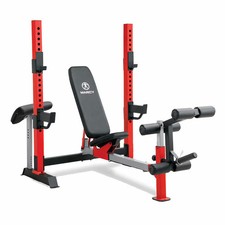 Marcy Olympic Weight Bench Set