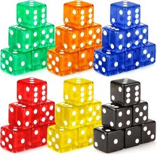 36 Pieces Casino Dice Set 19mm