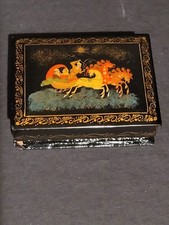 Russian Palekh Lacquered Paper