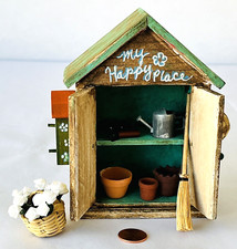 Miniature Dollhouse Garden