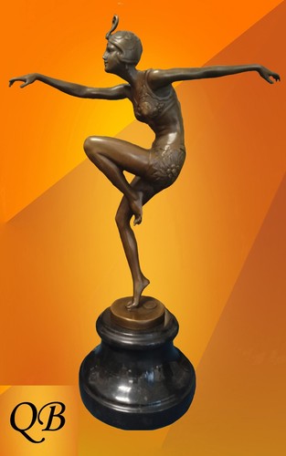 Art deco bronze - art, con