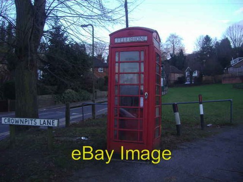 Photo 6x4 red phonebox - 6x4,