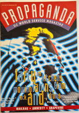 U2 Propaganda Fanzine issue 22 Summer 1995 U2 go pop magazine