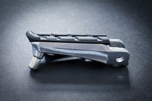 Front left footrest foot peg - left,