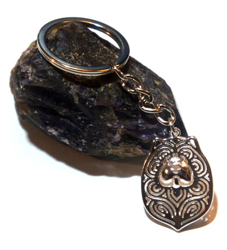 Chow dog key ring - chow,