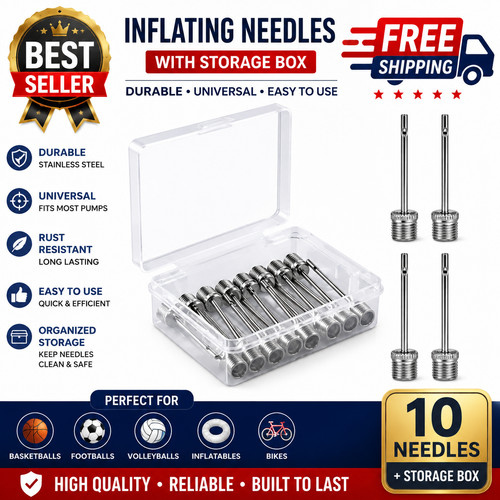 Football pump ball needle - ball,