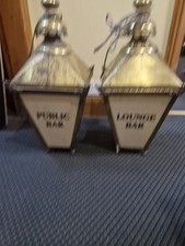 Pair Of Vintage Pub Lanterns