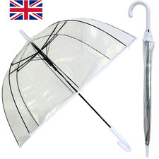 Large Dome Umbrella Clear See