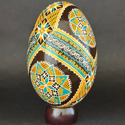 Real ukrainian pysanky goose - real,