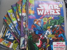 Marvel 1970s Star Wars Comics x 36 (Issues 3-6, 8-12, 23-43, 48-53) Micronauts