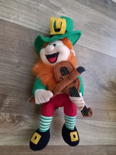Leprechaun plush soft toy - soft,