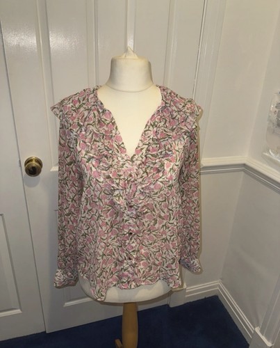 Zara floral ruffle - zara,