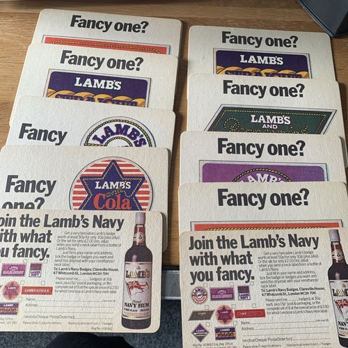 Beer mats large - mats, lamb’s