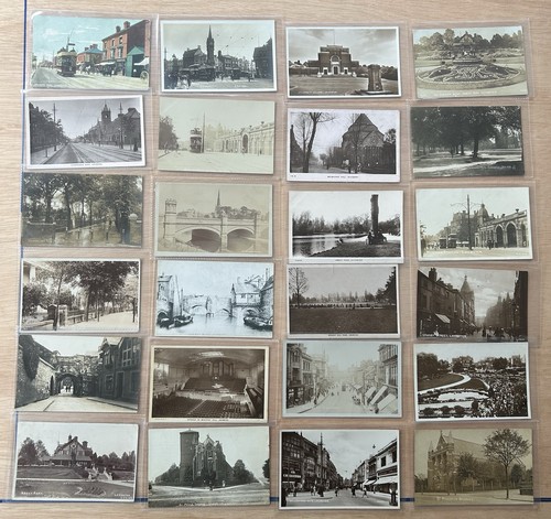 Leicester old postcards - 24,